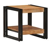 Table Basse Vidaxl 40x50x38 Cm En Bois D'acacia Massif