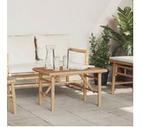 vidaXL Table basse 4106592 Bambou marron rectangulaire 70x40x36 cm finition mate écologique