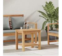 vidaXL Table basse d'extérieur Alfresco Bois de teck massif Marron 50 x 35 x 45 cm