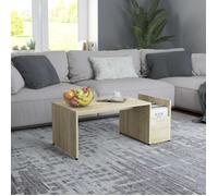 Table Basse Chêne Sonoma 90x45x35 Cm Aggloméré - Vidaxl Marron