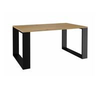 Table Basse - VIVALDI - Modern II - Chêne Artisan - Noir - Rectangulaire