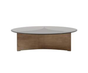 Table Basse Wendelbo Arc Grand Brun