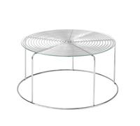 Table basse Wire avec plateau en verre AndTradition - 5705385261163