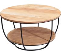 WOHNLING table basse 60 cm table de salon table basse en bois massif salon