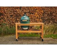 Support barbecue BIG GREEN EGG eucalyptus XLarge sans roue