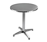 Table de bistrot 60 cm Alu