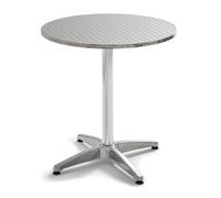 Table bistrot ronde en aluminium - Oviala