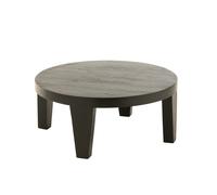 Table bois naturel h.34cm