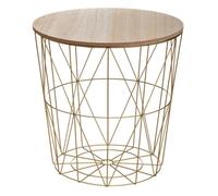 univers decor - Table café déco métal Kumi Atmosphera (Table Kumi Gold)