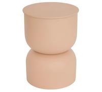 Atmosphera – Table d'appoint design Palomba 31x31x41,8 cm Beige