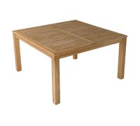 Table Carrée 140cm En Teck Java Marron