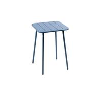Table carrée 2 places 50x50cm bleu BERGAME