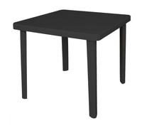 Table Carrée de jardin Nettuno Anthracite 80 x 80 x 72 cm ( Catégorie : Table de jardin )