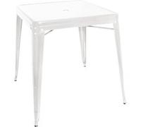 Table Carrée en Acier 668 mm Bolero Bistro Blanc G