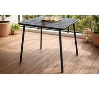 Table carrée Evora 4 places 70 x 70 cm : Jaune
