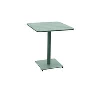 Table carrée extérieure 2 places Phuket vert olive Hespéride