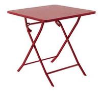 Table carrée Greensboro groseille 2p Hespéride G