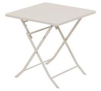 Table carrée pliante Greensboro 2p argile Hespéride Argile G