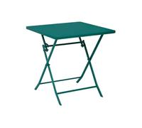 Table carrée pliante Greensboro 2p opale Hespéride