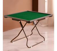 Table carrée pliante pour 4 personnes, résistante à l'usure, multifonction, idéale pour mahjong, poker, blackjack, table de jeu peu encombrante