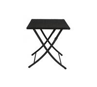 Table carrée pliante rotin PE Bolero 600 mm G