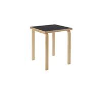 Table Carrée pour Enfants Aalto 80C Noir