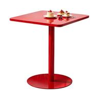 Table carrée table d'appoint table basse, table de bar table de bistrot | Table de bar à cocktails 48/60/70 cm - Table d'appoint pour canapé, café, restaurant, cuisine et petit-déjeuner(60x60x73cm)