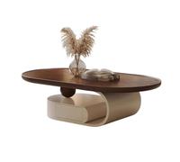 Table Centrale Moderne Table à thé Moderne for Salon, Maison, Table Ovale, décoration Simple Table de Bout Basse