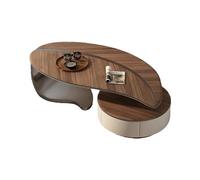 Table Centrale Moderne Table à thé Moderne Grande et Petite Maison Salon Table créative Table de Bout Basse(140x80x42cm)