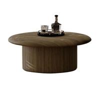 Table Centrale Moderne Table Basse de canapé rétro, Table Ronde Simple for Salon Familial, d'appoint Table de Bout Basse