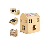 Table Chaise Sevrage Montessori 3 en 1 - Angles 0° 35° - Bois 1-5 Ans - Tableau Noir Amovible