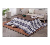 Table Chauffante Kotatsu Table Cuisinière Japonaise Table Kotatsu Chauffante Tatami Table Maison Baie Vitrée Table Basse Table Chauffante (Color : B, S : 120x80x45cm)