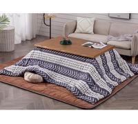 Table Chauffante Kotatsu Table De Poêle Jaese Table De Chauffage Kotatsu Table De Tatami Maison Baie Vitrée Table Basse Table Chauffante, C, 120x80x45cm