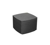 Dolmen ITALY Table d'appoint Saturnia 8330145 en résine et rotin synthétique 53 x 53 x 40 cm
