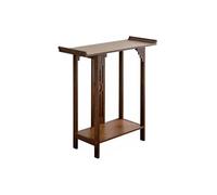 Table console à 2 niveaux - Petite table d'entrée étroite avec tiroir pour salon et couloir