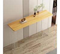 Table console avec pieds en acrylique transparent pour entrée, canapé derrière canapé dans le salon, le couloir, le foyer