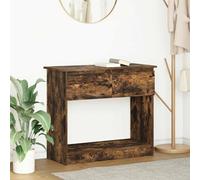 Table console avec tiroirs vieux bois 85,5x38,5x74,5 cm table d'entrée vidaXL