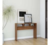 Table console Bois d'ingénierie Console Étroite moderne salon élégante vidaXL vi