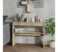 Table console Bois d'ingénierie Console moderne Couloir Étroite salon vidaXL vid
