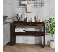 Table Console Bout de Canapé Salle de Séjour Gris Béton Bois d'Ingénierie vidaX