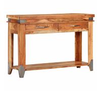 Table Console Bout de Canapé Salle de Séjour Salon Bois d'Acacia Massif vidaXL