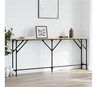 vidaXL Table console Chêne Sonoma 180x23x75 cm Bois d'ingénierie 837768