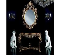 Table console commode commodes designer armoire secrétaire table bois or baroque