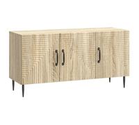 Table console - console extensible Vidaxl Meuble TV Chêne Sonoma 99 x 34 5 x 50 cm Bois d'ingénierie