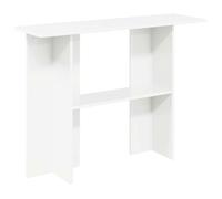 vidaXL Table Console Blanc 100 x 30 x 75 cm Bois d'ingénierie, Table d'entrée, Console Moderne, Meuble de Couloir, Gain de Place, Bois Technique, déco pour la Maison
