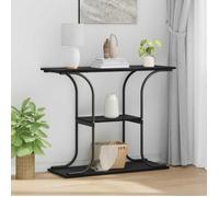 Table console - console extensible Vidaxl Table console Chêne noir 101 x 35 x 80,5 cm Bois d'ingénierie