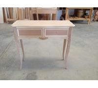 Table console de haute qualité Table console de luxe en bois Chambre à coucher Classique Beige