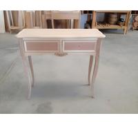 Table console de haute qualité Table console de luxe en bois Chambre à coucher Classique Beige
