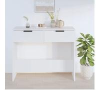 Table console de Salon - Design Classique - Blanc Table console Blanc 90 x 36 x 75cm - Bois d'ingénierie hot22146092