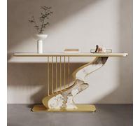 Table console de style nordique, table d'entrée au design unique pour salon, couloir, foyer